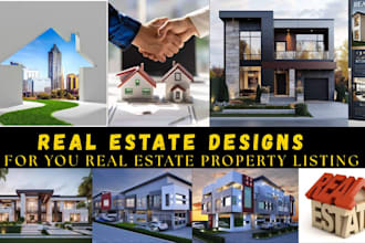 do your real estate, realtor, just sold and property out listing flyer design