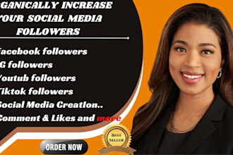organically increase your social media followers
