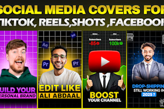 design reel cover for tiktok instagram reel cover thumbnail