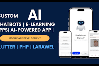 develop ai chatgpt mobile app website ai saas app ai chatbot ai software