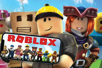 create a professional roblox map build game models develop a full roblox game