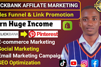 do click bank affiliate marketing salesfunnel  affililate link promotion