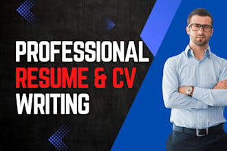 provide professional resume writing, executive CV and cover letter in 24 hours