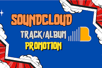organically promote soundcloud song to music track community