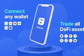 build, develop defi web application extensions, wallet defi application design
