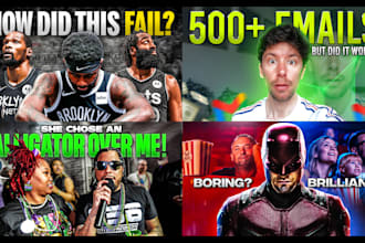 design eye catching youtube thumbnail for sports or any niche