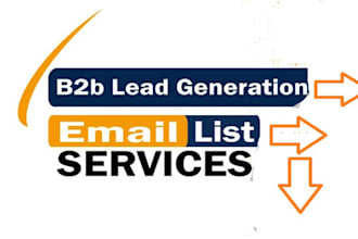 provide b2b lead generation and email list formation services