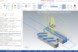 create 2d and 3d toolpaths of models using mastercam