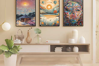 high quality wall art mockups for your etsy store to boost sales