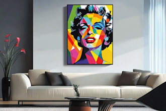 make an awesome vector wpap pop art