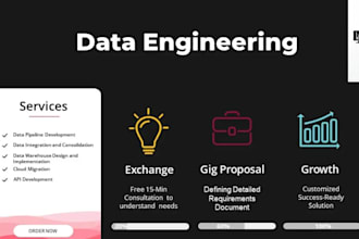 be your data engineer in the cloud, AWS, gcp, or azure