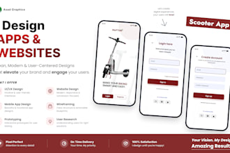 create mobile app design uiux with figma