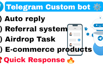 professional telegram bot developer service