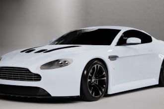design compact car assetto corsa wheel car tuning realistic car animation
