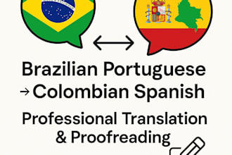 translate your brazilian portuguese text to neutral spanish