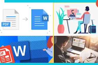 convert PDF, image, or handwritten docs to word with accuracy