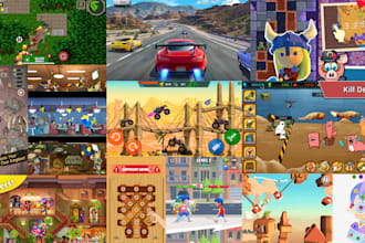 sell trending unity game source code and develop game