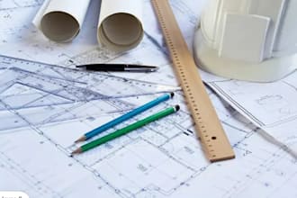 do structural design for a project and any task related to civil engineering
