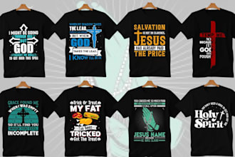 create christian t shirt design cool ,urban ,luxury streetwear clothing graphic