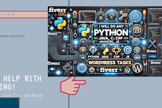 do any python,java,cpp,csharp,js wordpress tasks