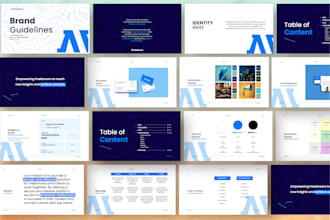 design custom logo and a complete brand style guide