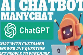 build expert ai chatbot for social media platforms with manychat, vapi ai , n8n