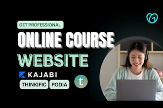 design kajabi website, sales funnel, online course, kajabi landing page