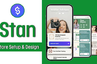 setup stan store, beacons ai, gumroad, linktree, etsy digital product shop