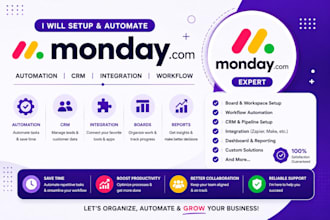 be your monday expert for monday automation integration monday com monday crm