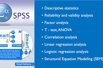 do advanced data analysis in spss and smartpls
