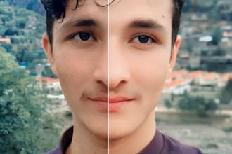 enhance, restore and upscale low quality images and photos