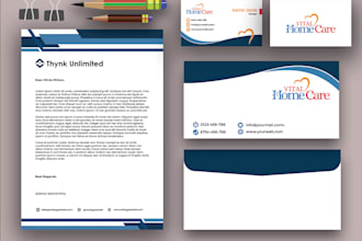 design a stationary  for your company