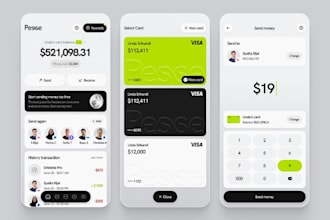 build fintech app, payment app, money transfer app, tap and pay app, neobank app