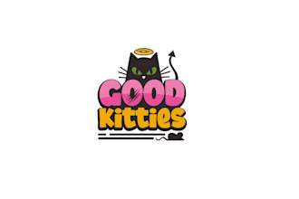 design cute playful and mischievous board game logo