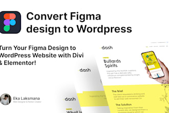 convert your figma design to fully responsive wordpress divi
