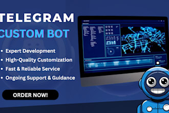 create custom telegram chat bot