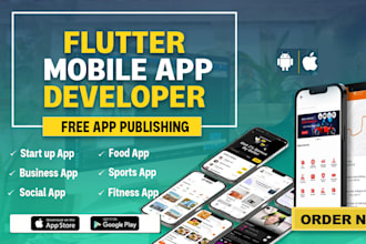 create flutter or flutter flow mobile app