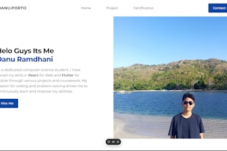 develop a responsive website and mobile app