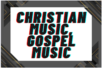 do organic christian gospel music promotion on radio station