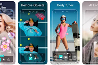 build ai image editing app, ai video generator app,ai music generator app,ai app