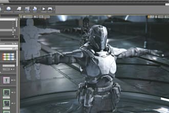 develop unreal engine game development, multiplayer game video animation trailer