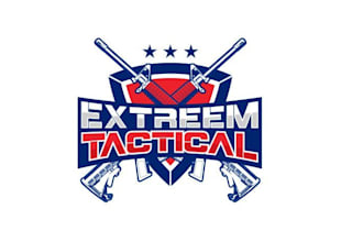 design firearm accessories tactical gear logo