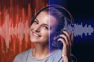 remove noise change music cut and merge audio or video