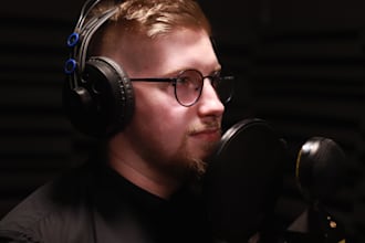 voice over, audiobook, ad, ivr, e learning