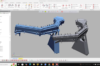 do reverse engineering of scanned data to a cad model stl to cad