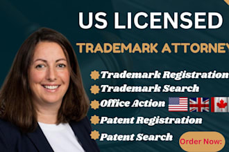 be your US, cana licensed trademark attorney, patent, amazon brand