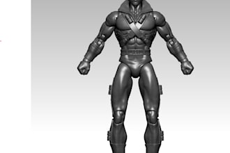 custom 3d statue figure articulated action figurine 3d toy 3d miniature statue