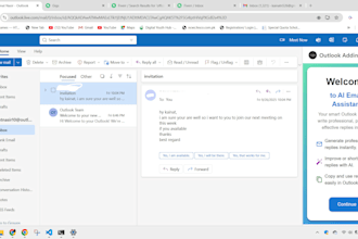 develop an office outlook addin