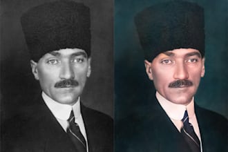 restore, repair, colorize and enhance your old photos