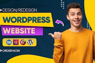 build, design, redesign, develop, update, clone, or customize wordpress website